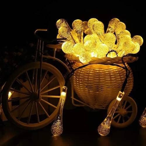 Guía de 20 Gotas a pila 3 mts Calidas y Multicolor